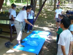 生地踏みの体験（CS）