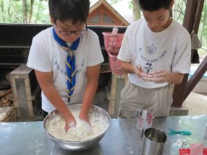 BSはうどんを作ってます。